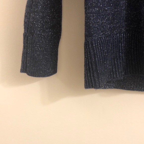 BNWT GAP Kids Navy Blue/Silver Small Sweater - Picture 10 of 10